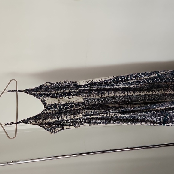 L NYC Trends Snake Print Dress - Picture 3 of 3